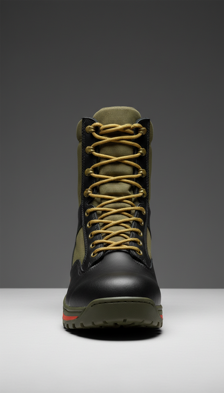 Tactical combat boots with reinforced sole